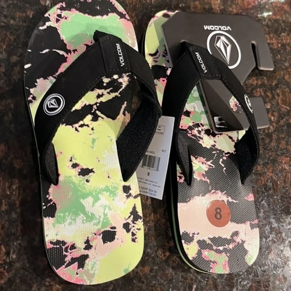 Volcom flip flops - Picture 2 of 3